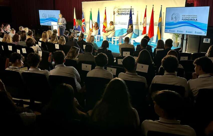 Un momento de la pasada edicion del Foro Internacional de Ciudades Abiertas