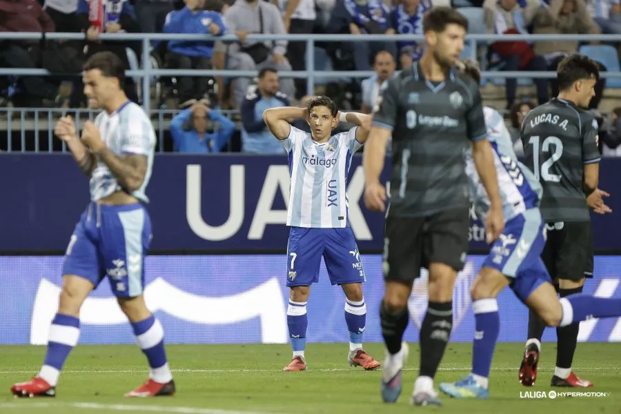 El Málaga perdió en La Rosaleda... ¡216 días después!