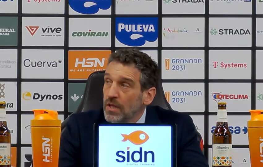 Ibon Navarro tras la derrota en Granada: "Hay que tomar medidas”