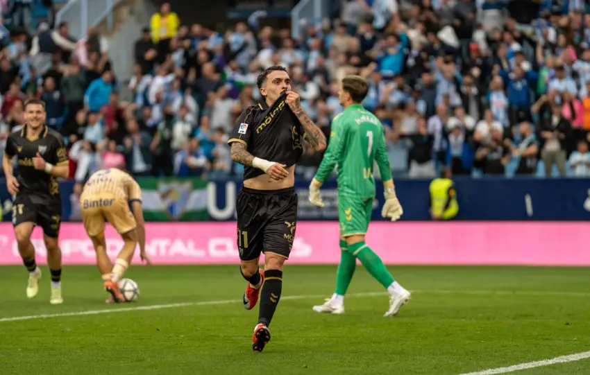 Joaquín Muñoz: "Siempre he querido venir aquí y jugar en el Málaga, es un sueño"