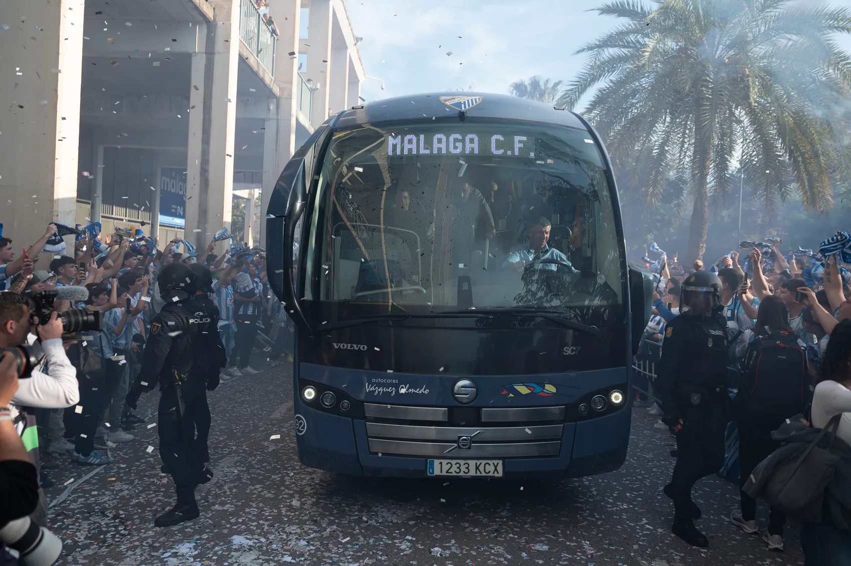 Radio Marca 2 ¡Habrá recibimiento al autobús del Málaga CF en la previa del Racing de Santander!
