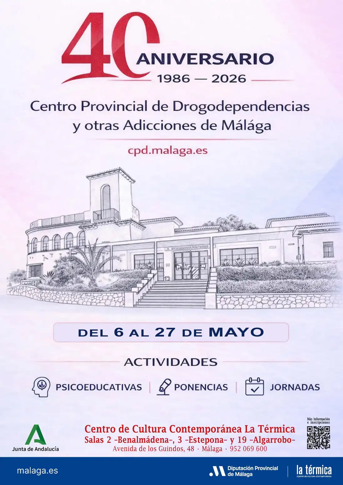 14 - CENTRO DROGODEPENDENCIA 40 AÑOS DIPUTACIÓN
