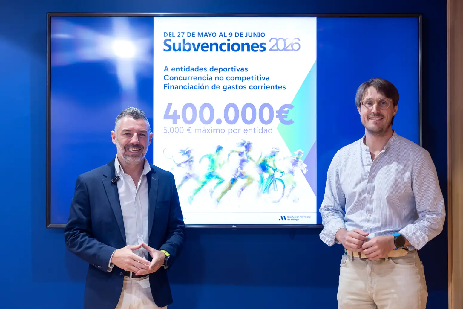 La Diputación de Málaga destinará 400.000 euros a apoyar a los clubes deportivos de la provincia 3 30 - SUBVENCIONES DEPORTIVAS DIPUTACIÓN