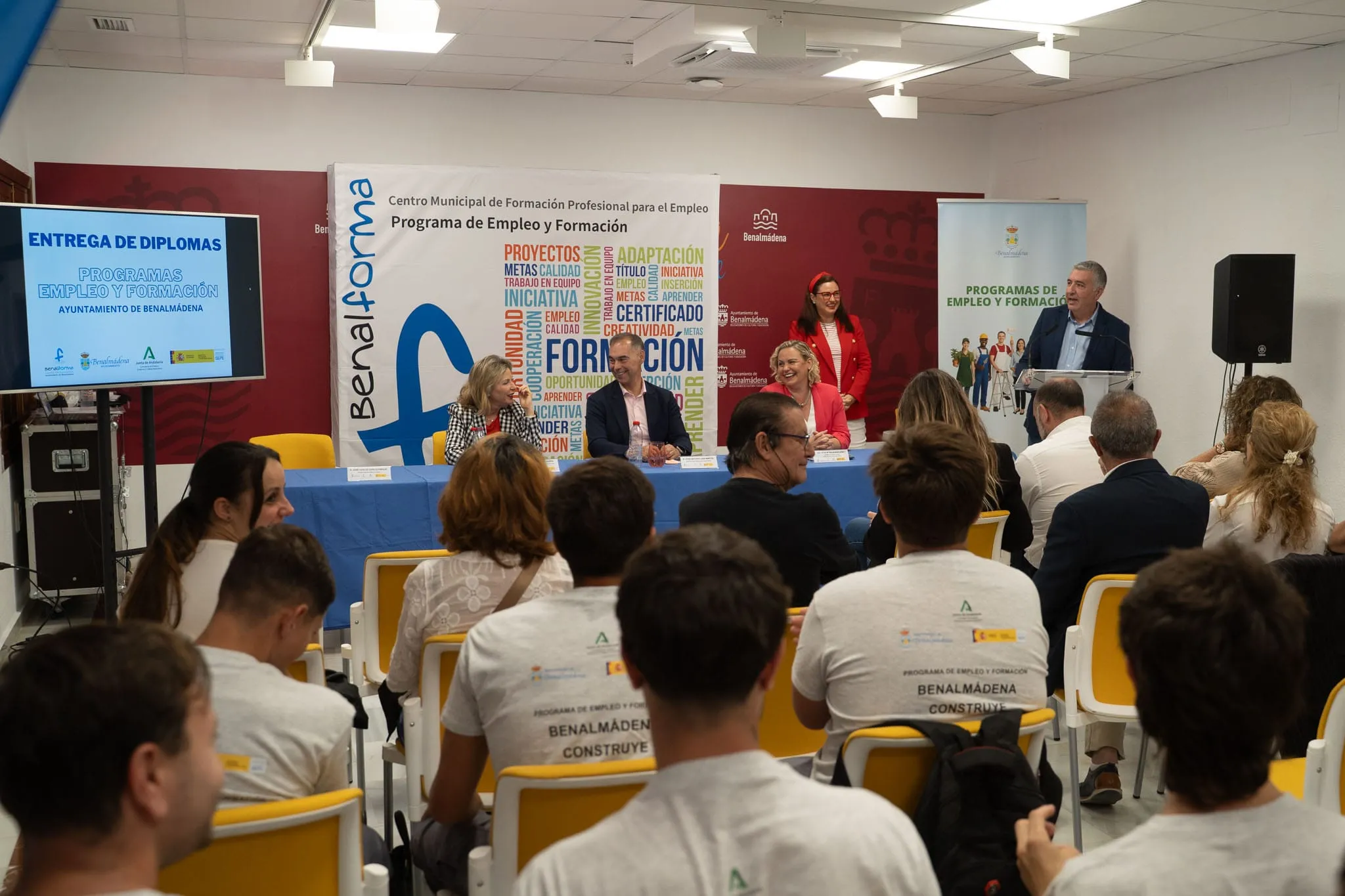 La Casa de la Cultura alberga la entrega de diplomas del programa de empleo y formación ‘Benalmádena Construye’ 2 63 - BENALFORMA BENALMÁDENA