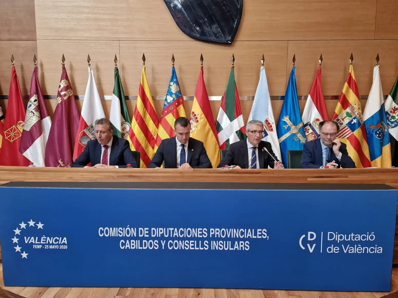 Salado preside en Valencia una reunión de la Comisión de Diputaciones de la FEMP para reclamar una mejora de la financiación local 4 90 - SALADO FEMP