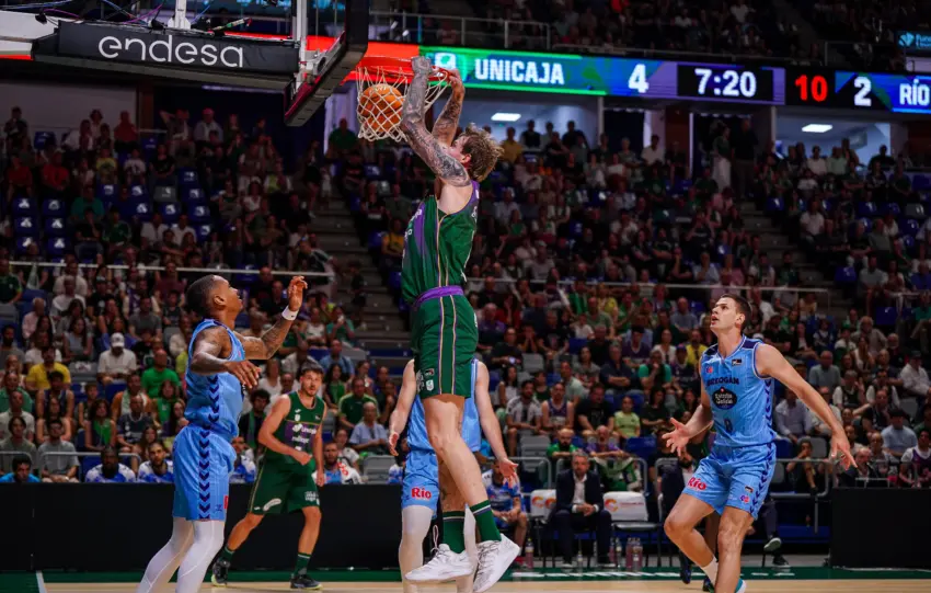 CRÓNICA UNICAJA VS RIO BREOGÁN