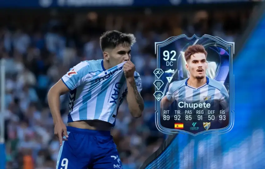 Chupete, elegido entre los mejores jugadores de la temporada en el EA FC 26