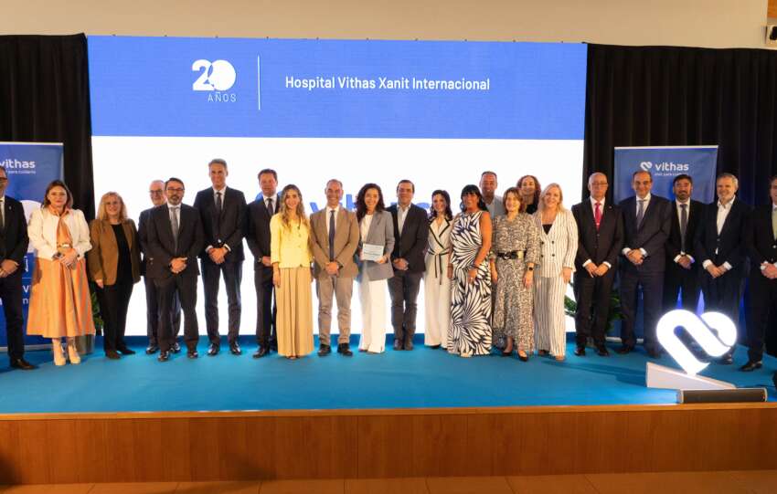 Clausura del 20 aniversario de Vithas Xanit Internacional 1