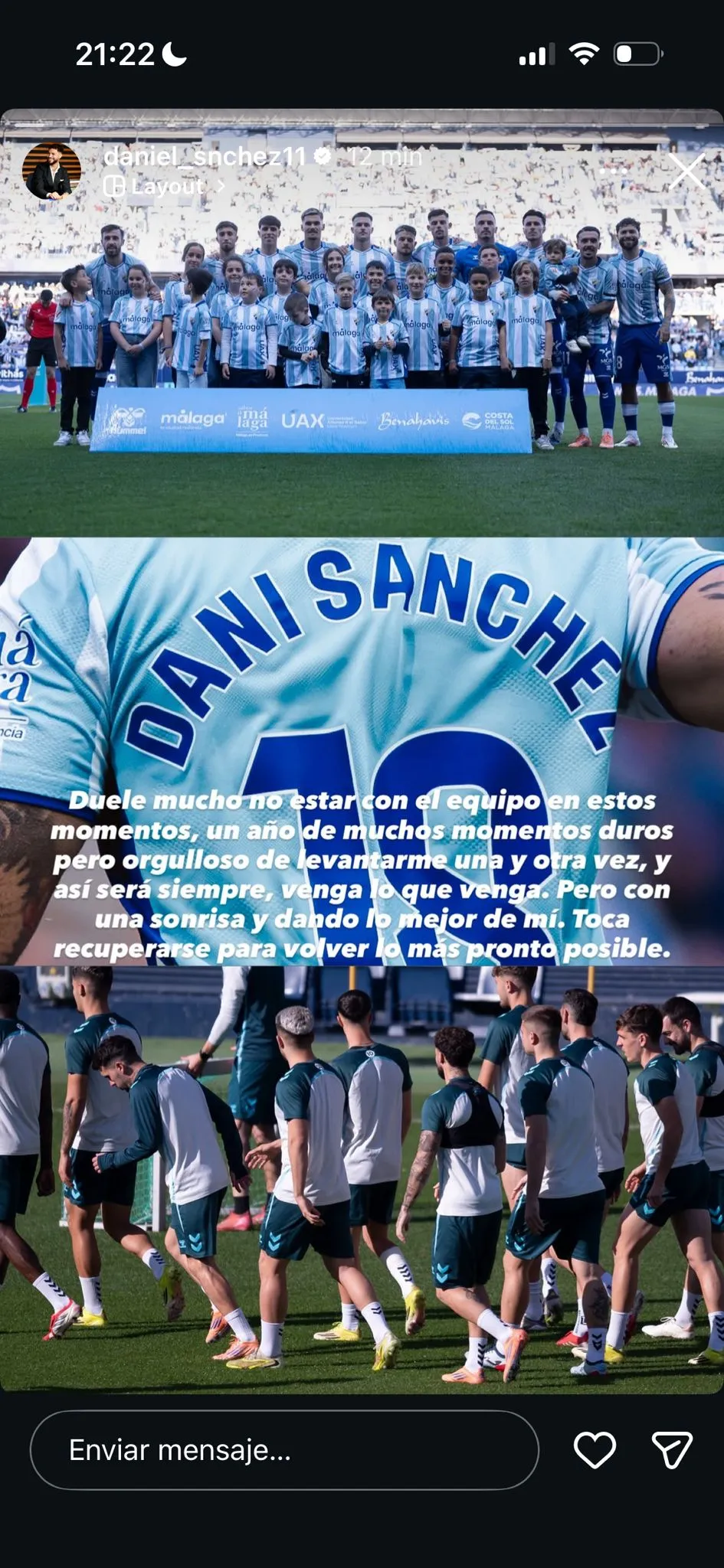 DANI SÁNCHEZ y SU STORIE