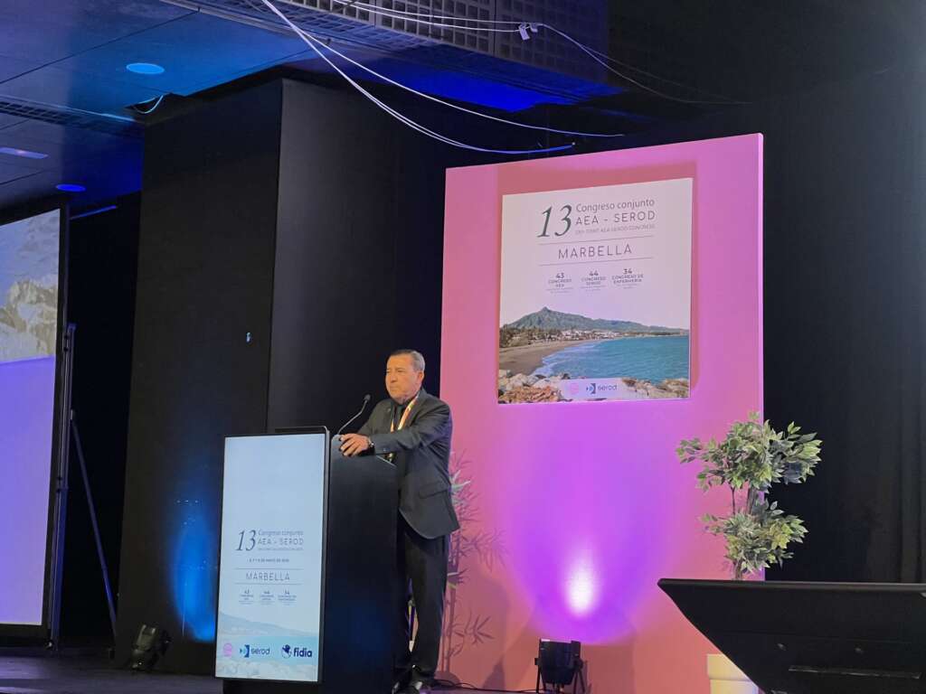 Dr. Manuel Diaz Samada presidente del Congreso y jefe del Servicio de Traumatologia de HM Hospitales en Malaga
