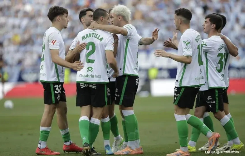 EL MÁLAGA CF PIDE FALTA EN EL 1-1 DEL RACING
