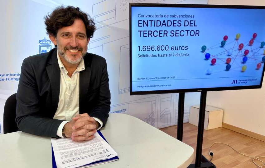 Francisco Jose Martin informa de las subvenciones de Diputacion al tercer sector