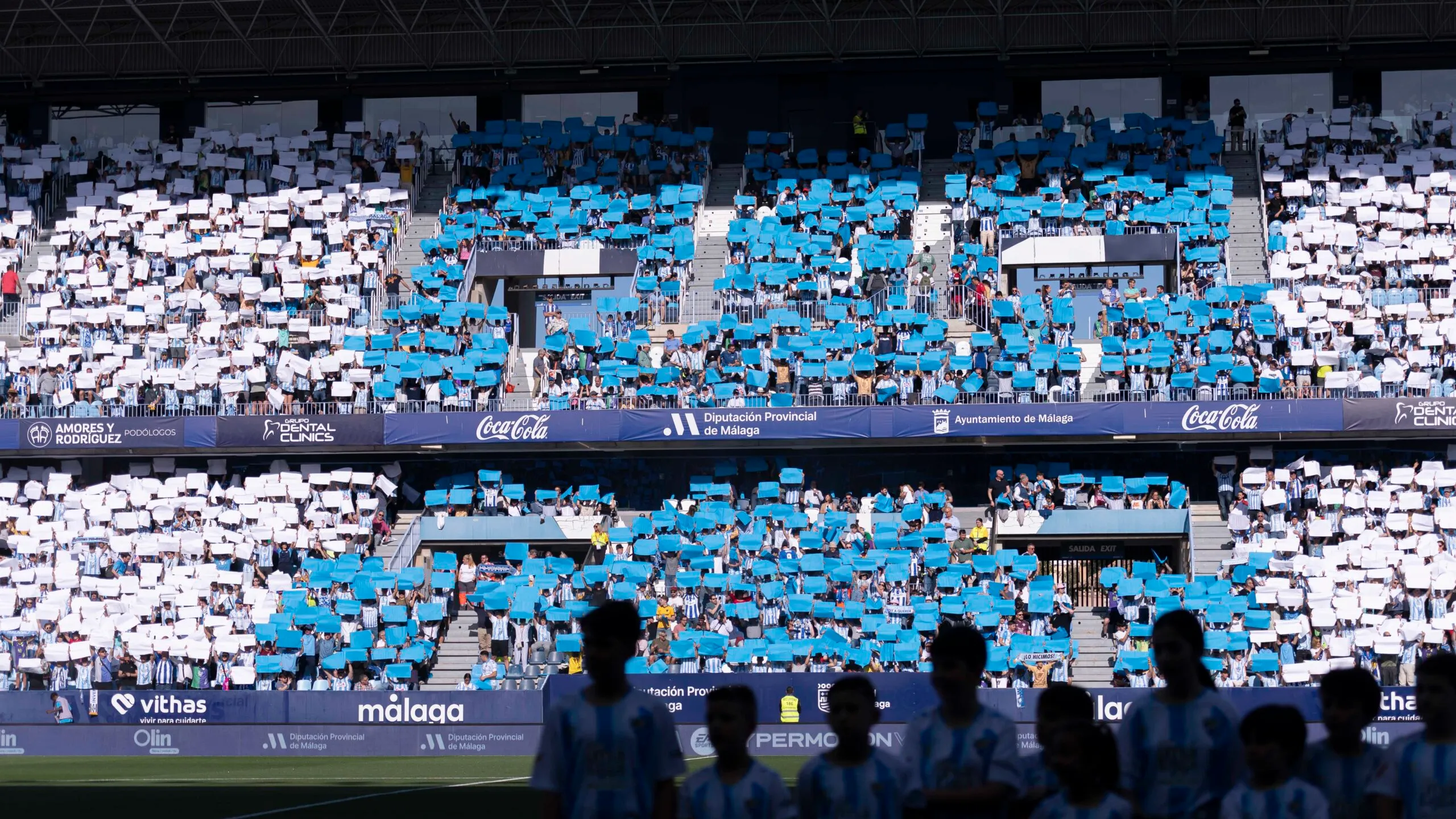 HABRÁ MOSAICO EN LA ROSALEDA PARA EL MÁLAGA CF VS RACING