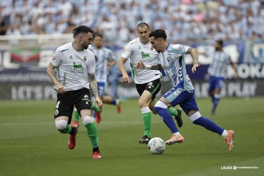 Radio Marca 5 Este es el resumen del empate entre el Málaga CF y el Racing de Santander en La Rosaleda (1-1)