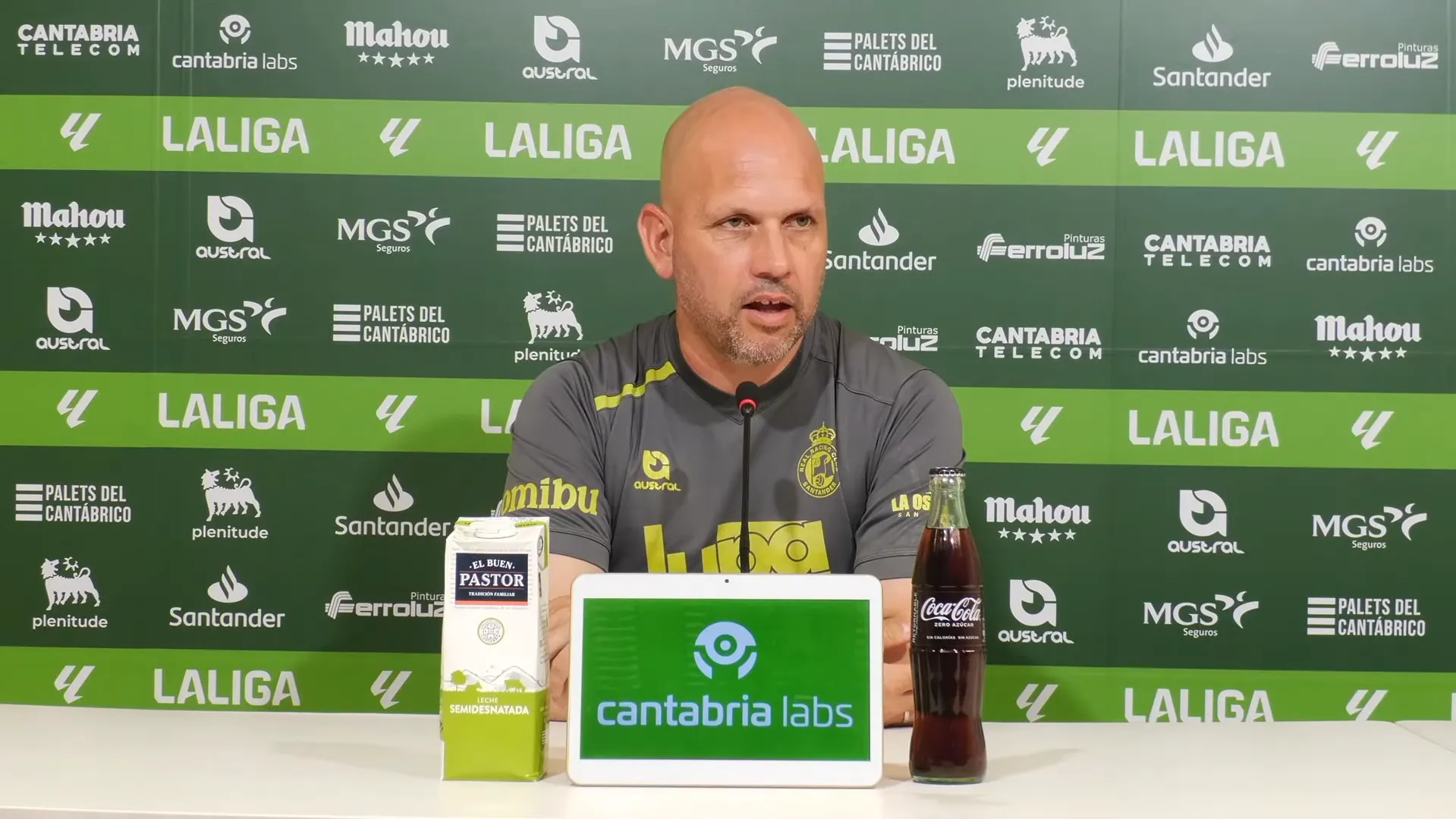José Alberto avisa al Málaga CF: "Vamos a La Rosaleda con ganas de salir campeones"
