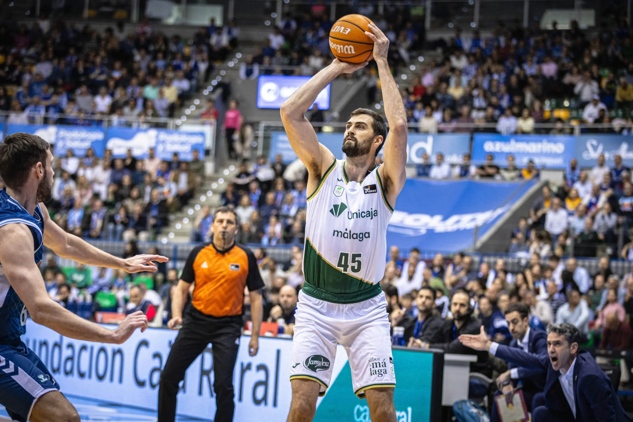 Estas son las estadísticas del San Pablo Burgos 97 - 90 Unicaja
