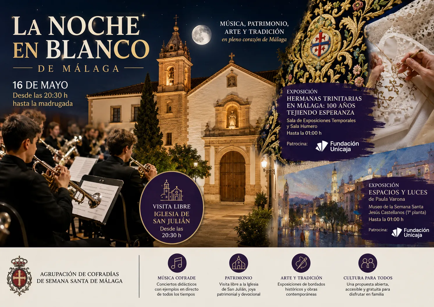 LA NOCHE EN BLANCO COFRADÍAS