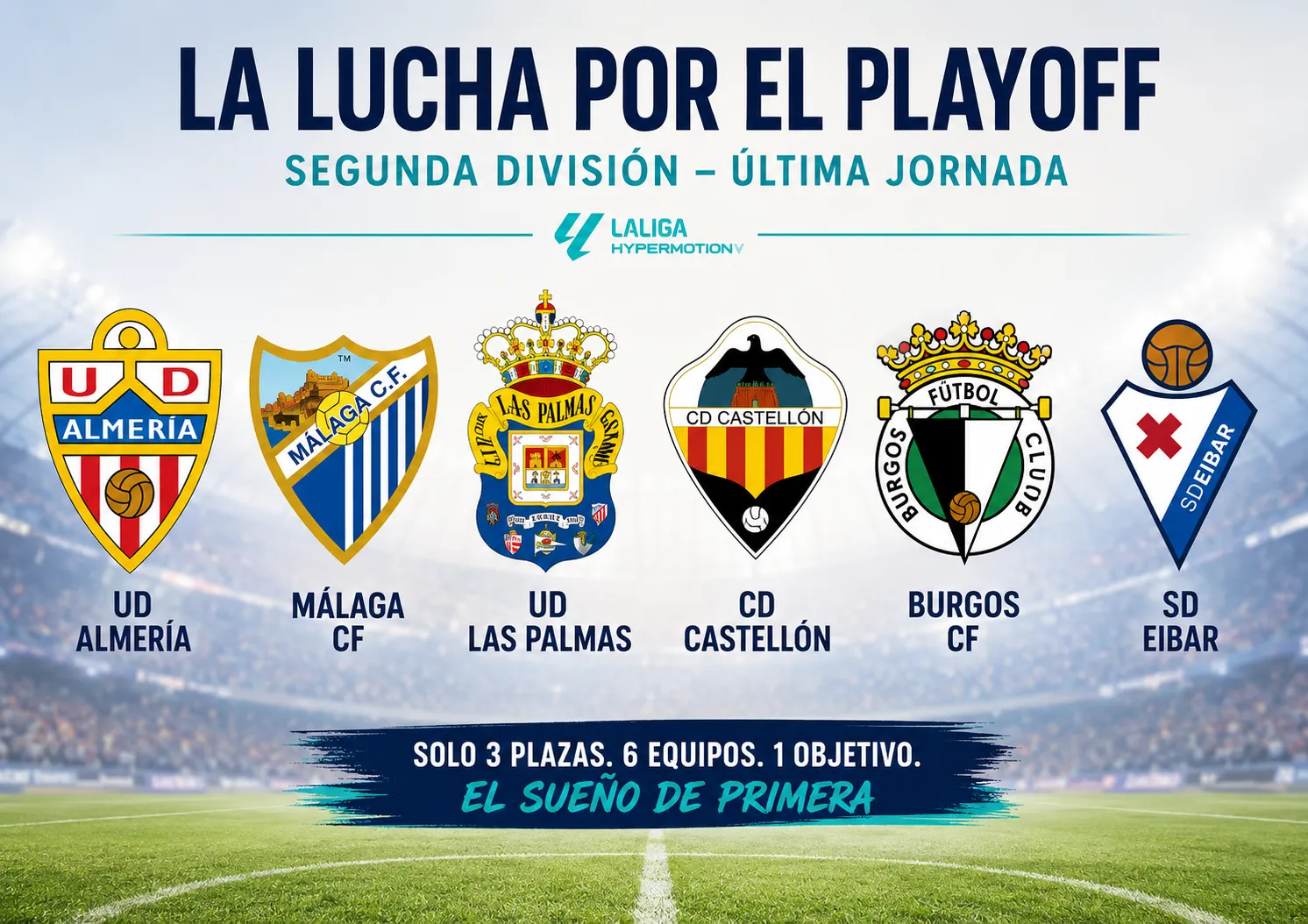 LAS CUENTAS DEL PLAYOFF EN LA ÚLTIMA JORNADA