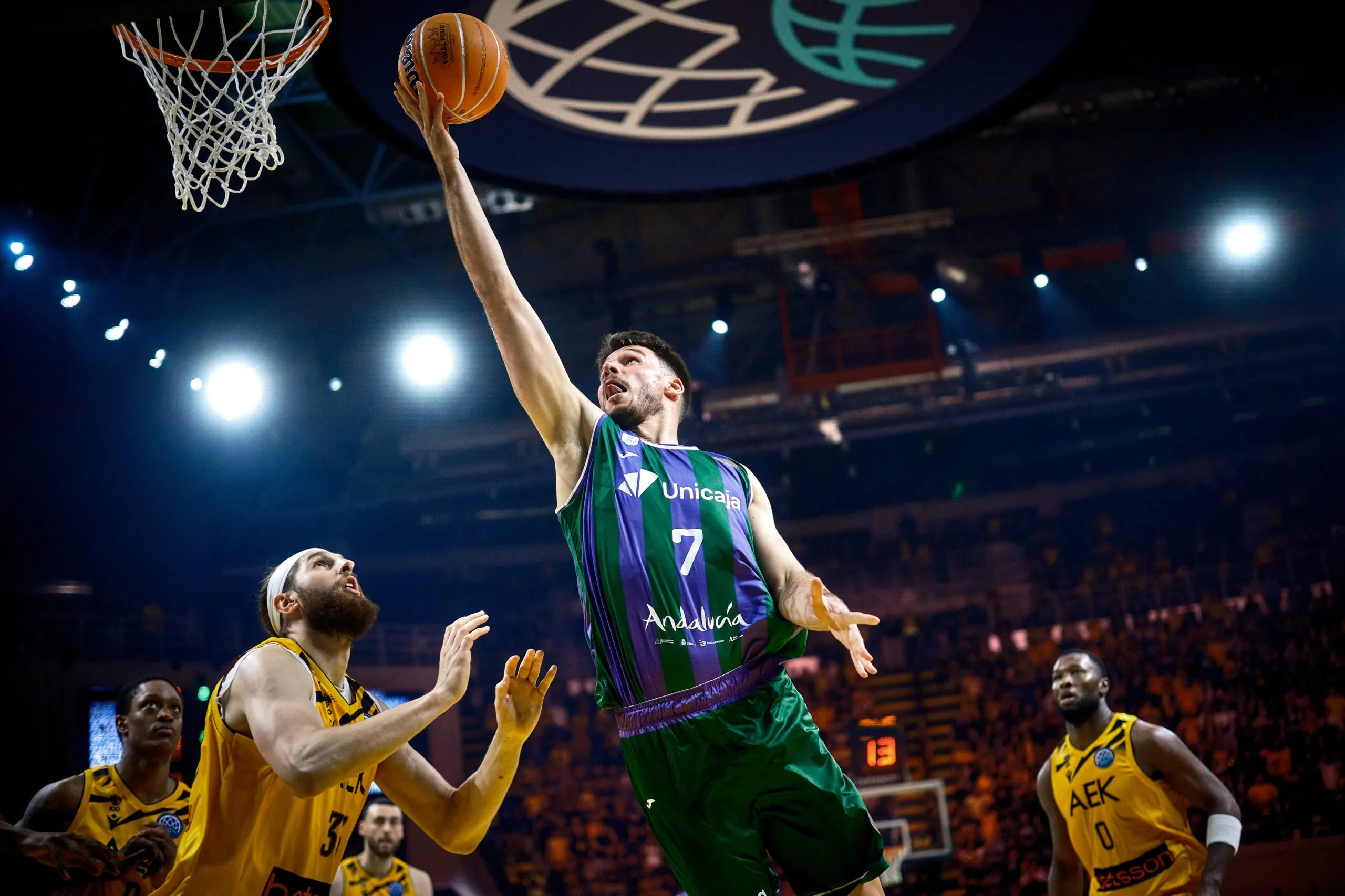 LOS DATOS CLAVE DEL AEK VS UNICAJA