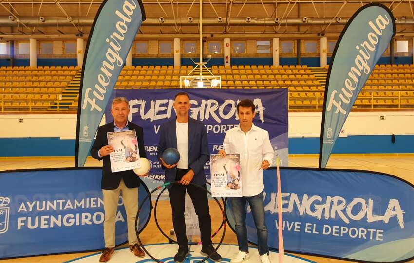 Madronal Rodriguez y Garcia presentan el Campeonato de Andalucia Promesas de Gimnasia Ritmica