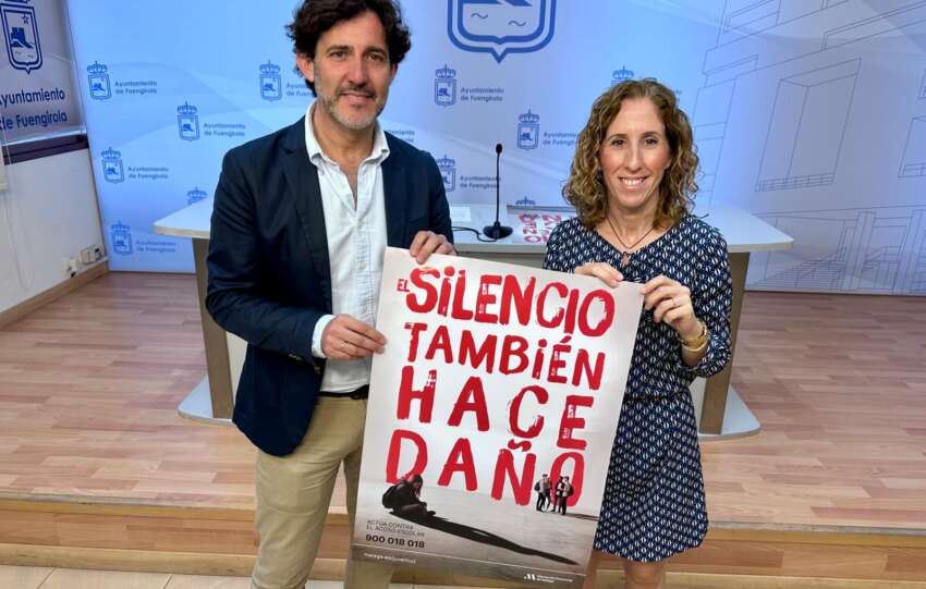 Martin y Diaz informan de la campana de prevencion del acoso escolar