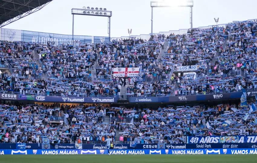 NO HAY BILLETES PARA EL MÁLAGA CF VS RACING DE SANTANDER