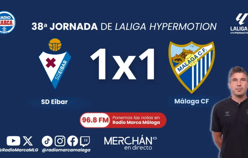 NOTAS DEL MÁLAGA CF EN EIBAR