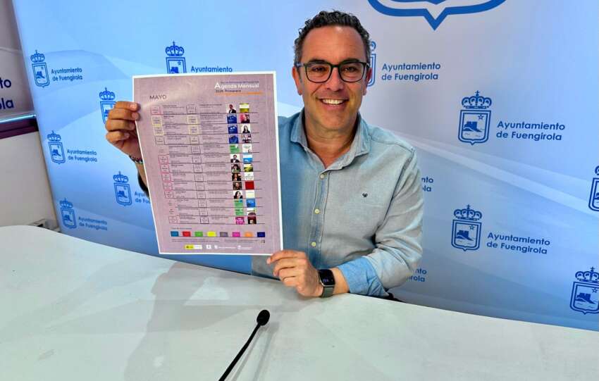 Rodrigo Romero presenta la programacion de las bibliotecas para el mes de mayo