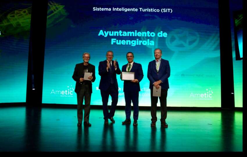 Rodrigo Romero recibe el premio Digital Tourist 2026