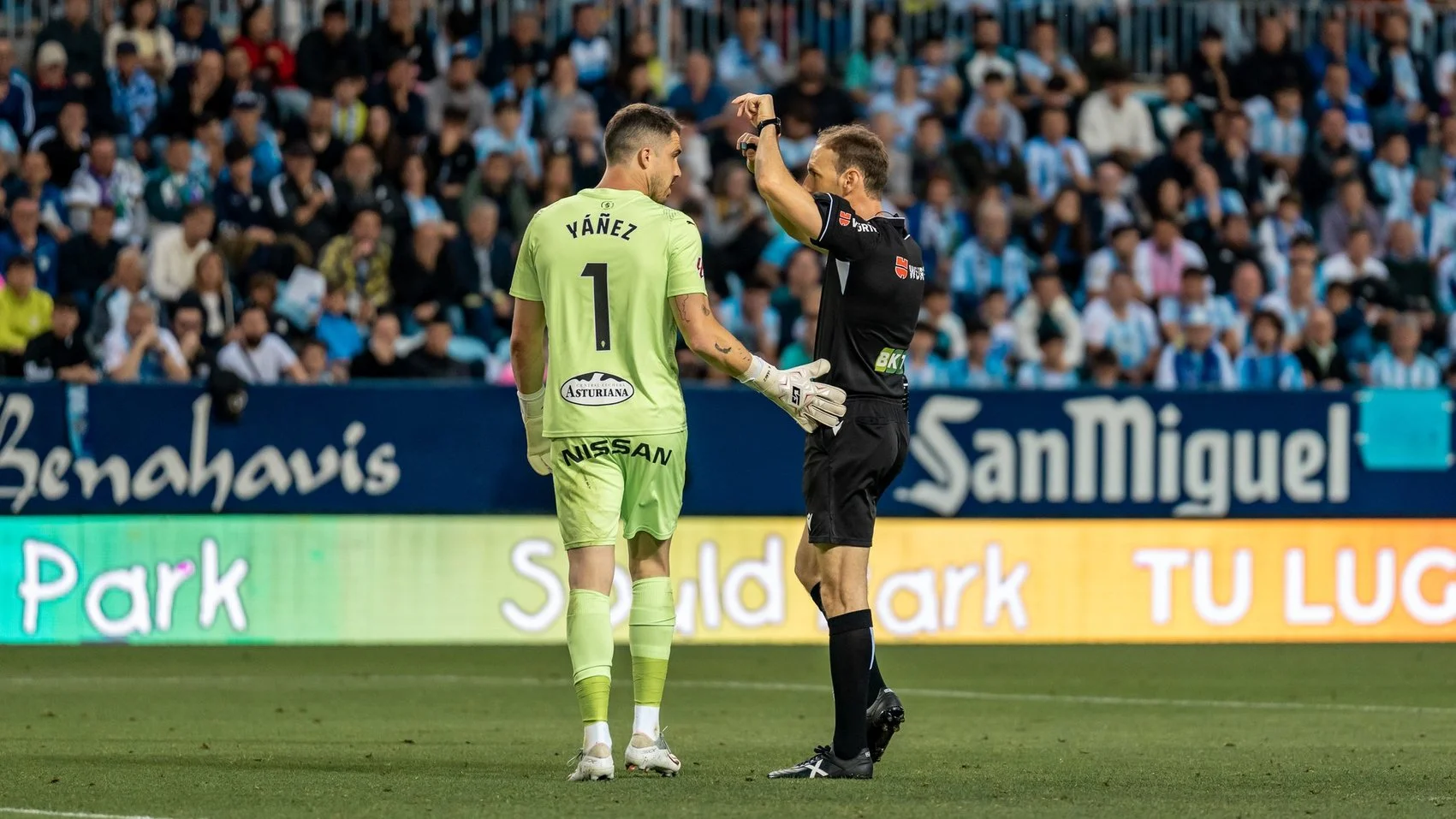 Rubén Yáñez tras ser pitado en La Rosaleda: "Me sorprende, me duele a nivel personal"