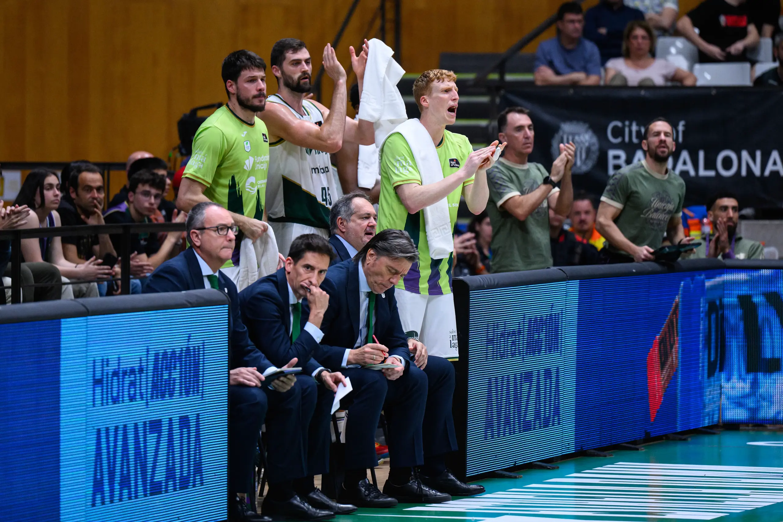 UNICAJA ROTACIÓN MÁS REDUCIDA EN BADALONA