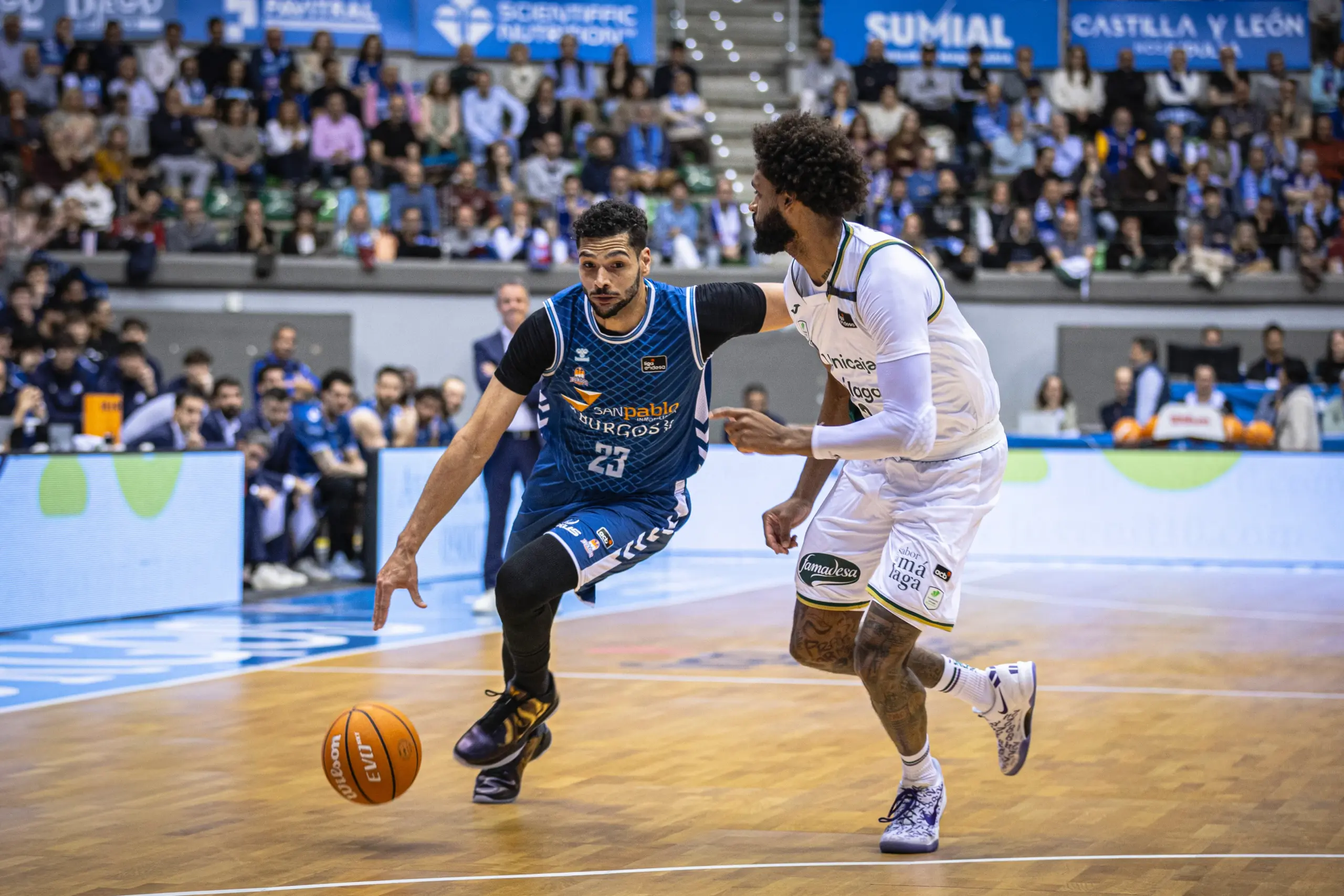Este es el resumen de la derrota del Unicaja ante San Pablo Burgos (97-90)