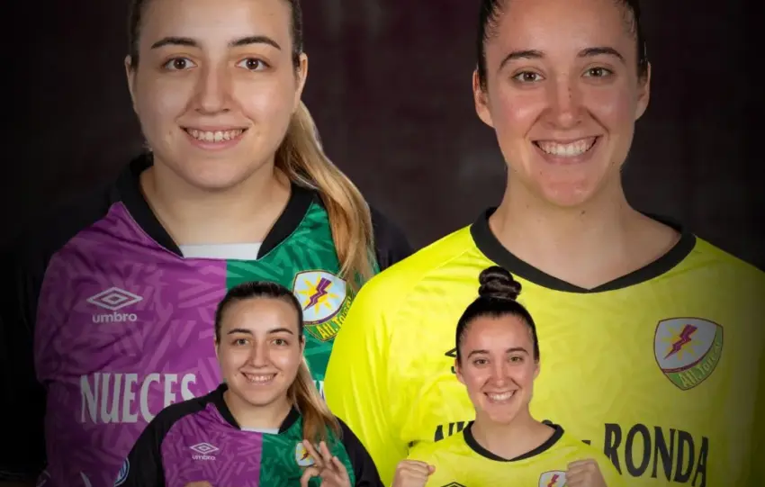 Valeria y Alejandra renuevan con el Nueces de Ronda Atlético Torcal para seguir liderando el proyecto en Primera División