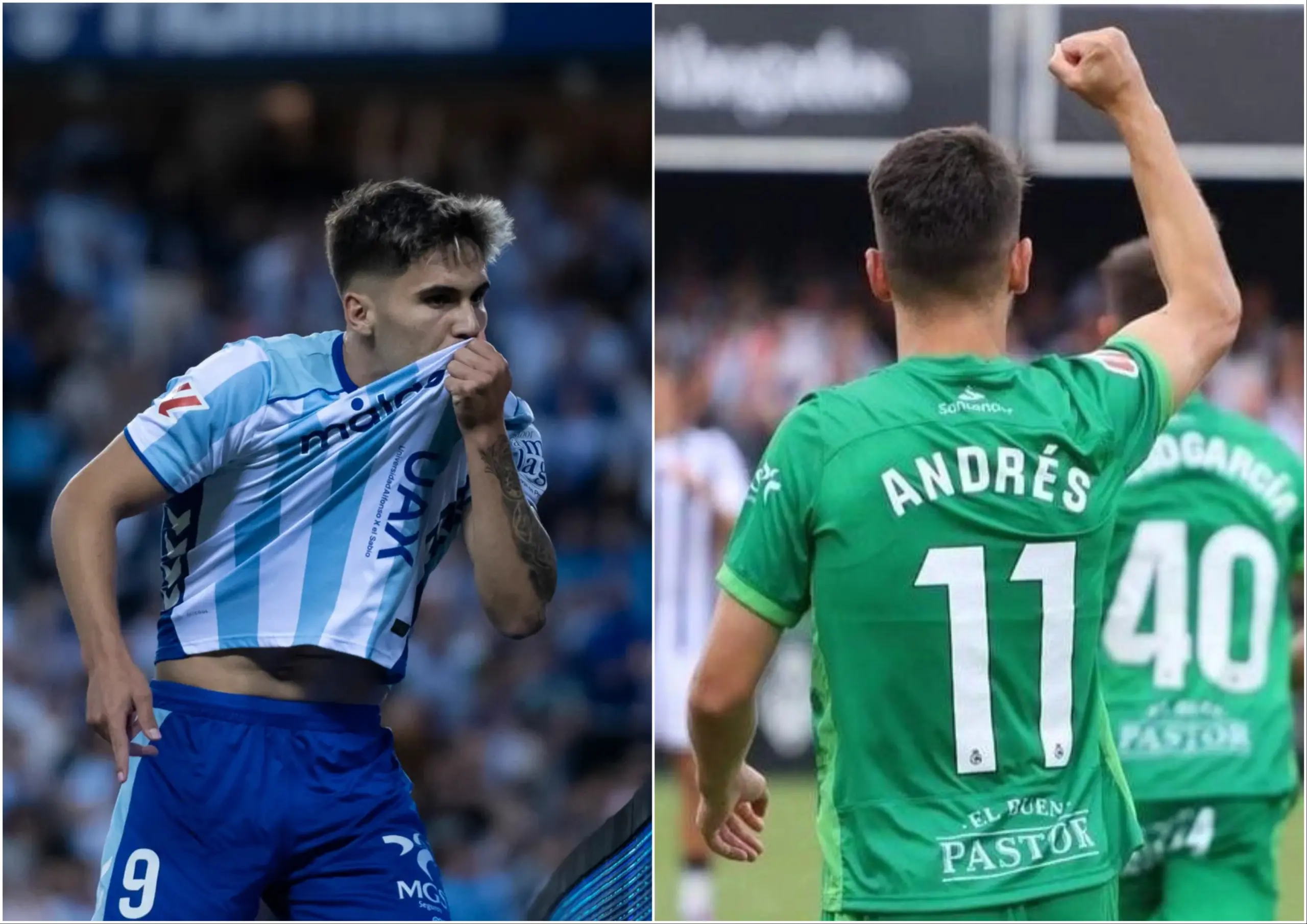 Chupete vs Andrés Martín: El cara a cara del gol en Segunda