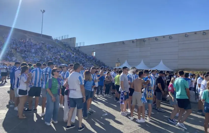 LaLiga tumba el plan B en Ceuta: No a una pantalla gigante para malaguistas y caballas sin entrada