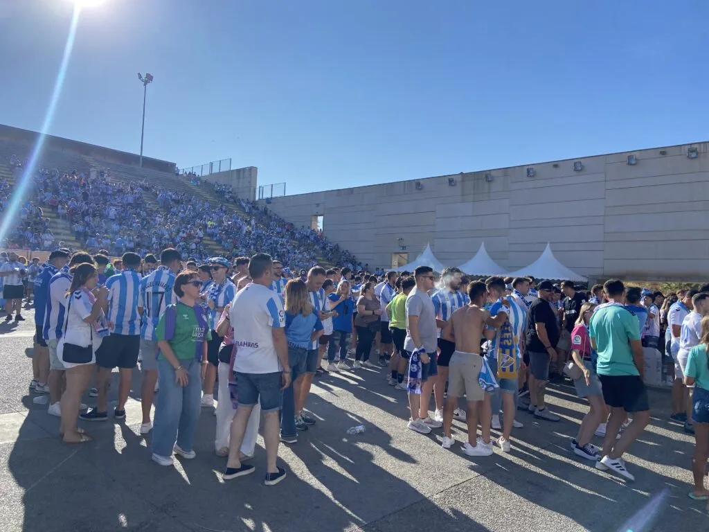 LaLiga tumba el plan B en Ceuta: No a una pantalla gigante para malaguistas y caballas sin entrada