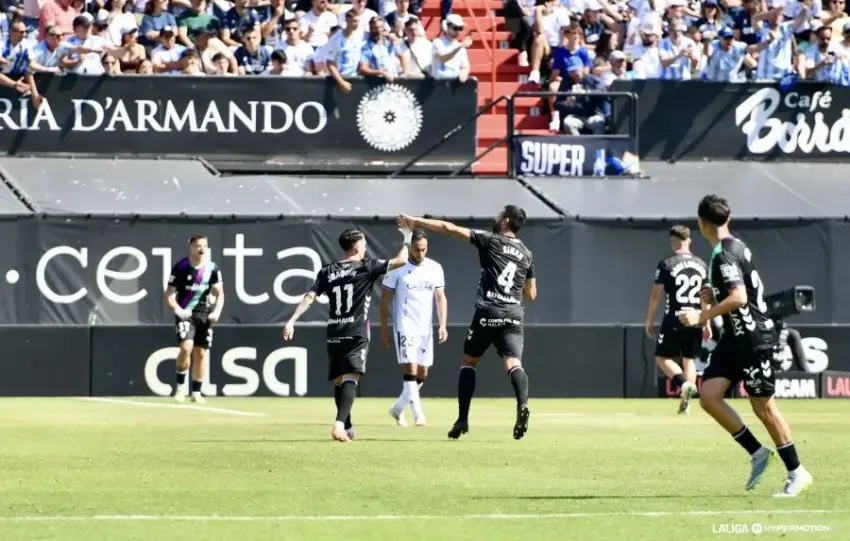La primera parte del Málaga CF en Ceuta, sin precedentes en la última década