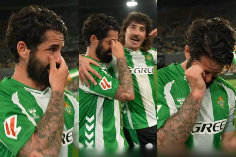 Lágrimas de leyenda: Isco se emocionó con la clasificación a Champions... donde batirá otro récord histórico