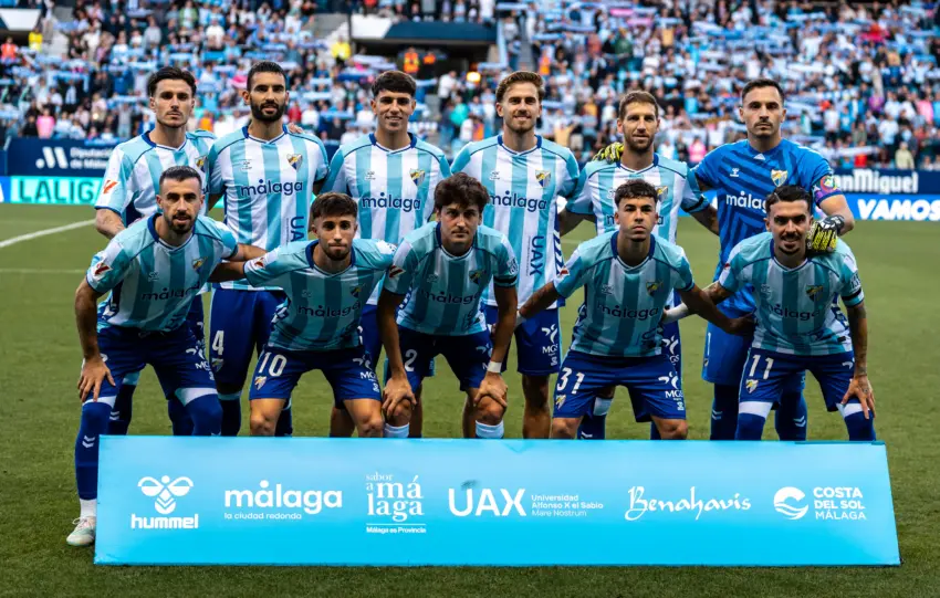 Alineación Málaga CF: Funes vuelve a su once de gala