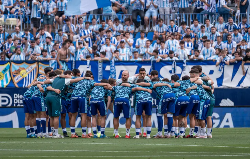 Las cuentas del Málaga para clasificarse al playoff en Zaragoza