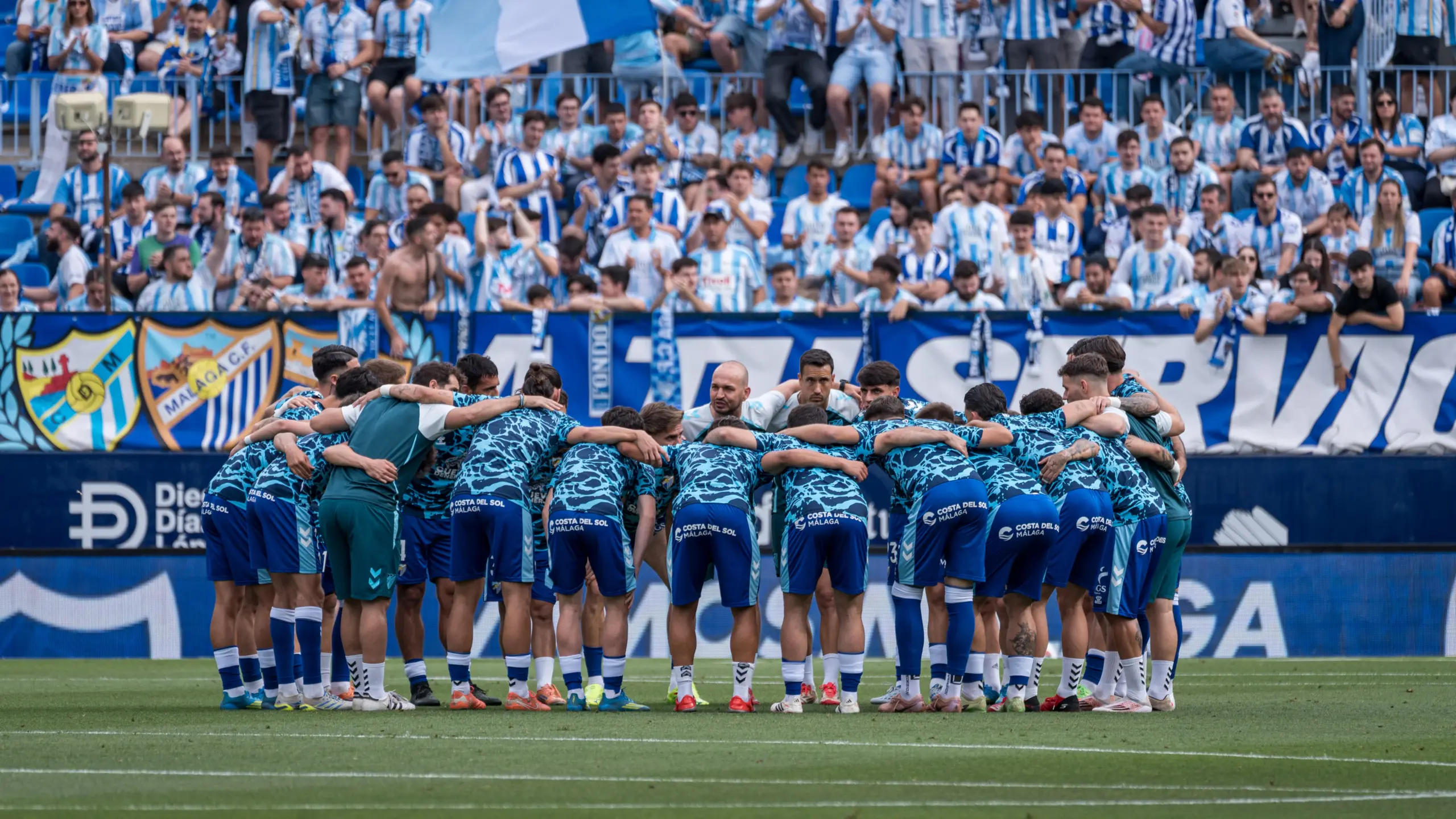 Las cuentas del Málaga para clasificarse al playoff en Zaragoza