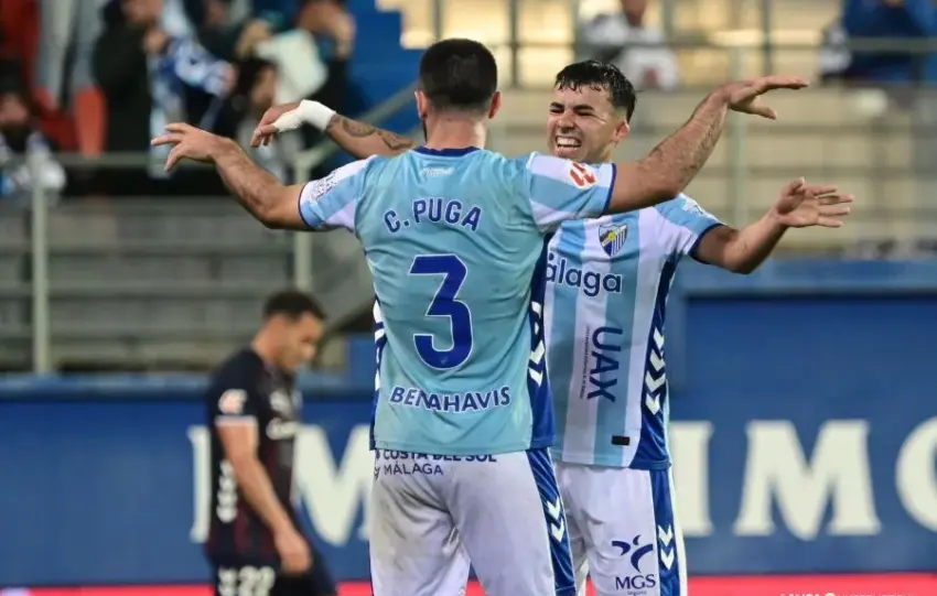 Clasificación LaLiga Hypermotion: el Málaga regresa a unos puestos de playoff que siguen al rojo vivo