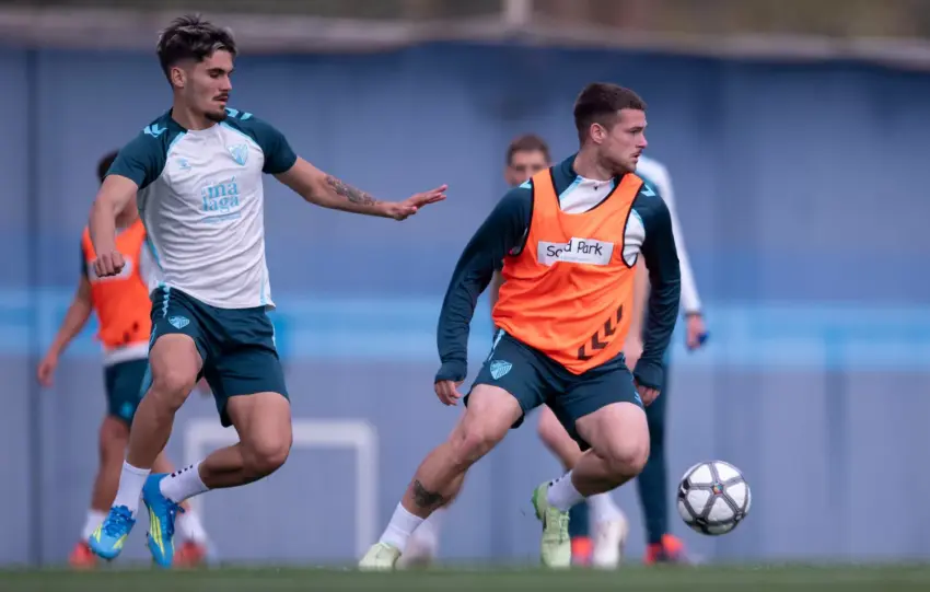 El Málaga CF, pendiente del estado físico de tres jugadores