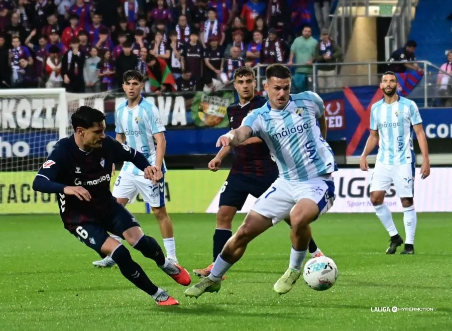 Este es el resumen de la épica remontada del Málaga al Eibar