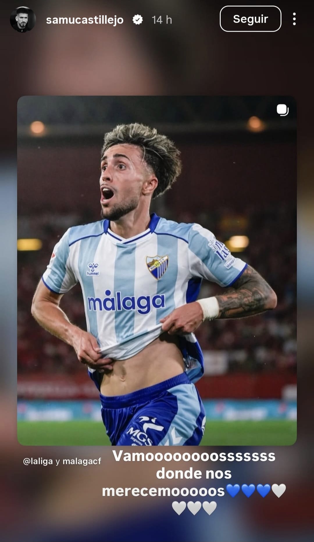 Antonio Banderas, Isco, Pellicer... las felicitaciones más especiales hacia el Málaga CF 3 3 7