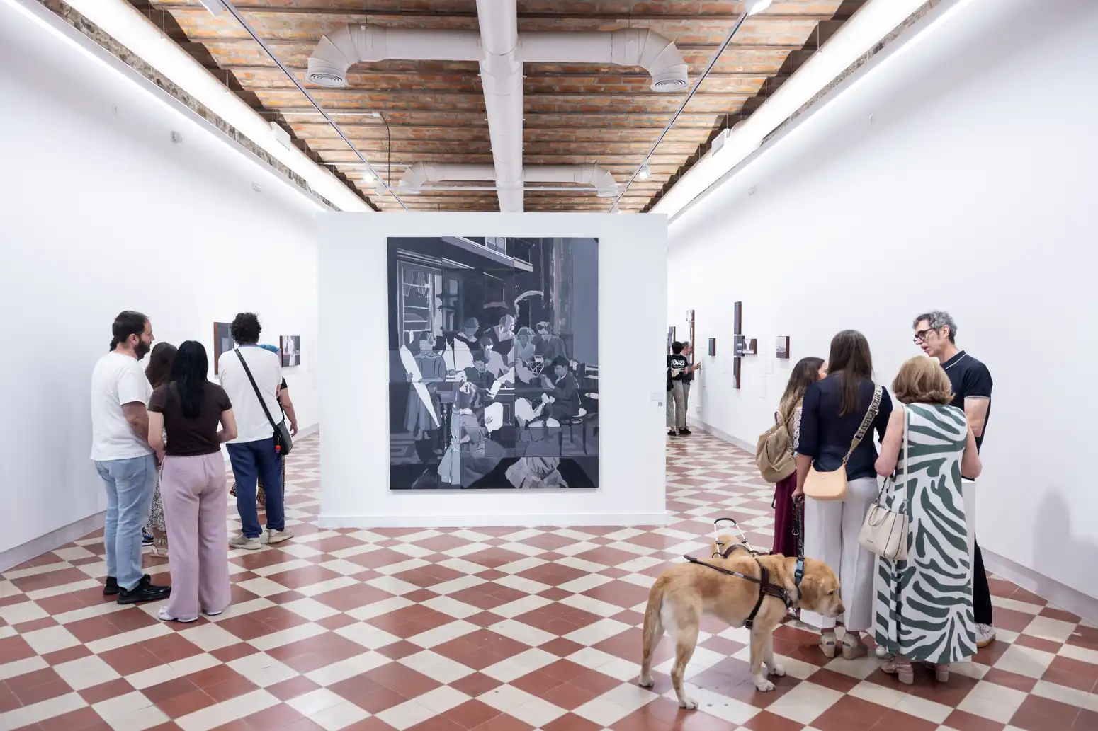 La Térmica inaugura ‘Tangere’, una exposición de pintura de Nacho Martín Silva para invidentes 5 49 - TANGERE LA TÉRMICA