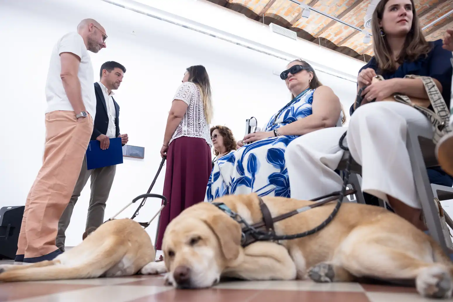 La Térmica inaugura ‘Tangere’, una exposición de pintura de Nacho Martín Silva para invidentes 6 50 - TANGERE LA TÉRMICA