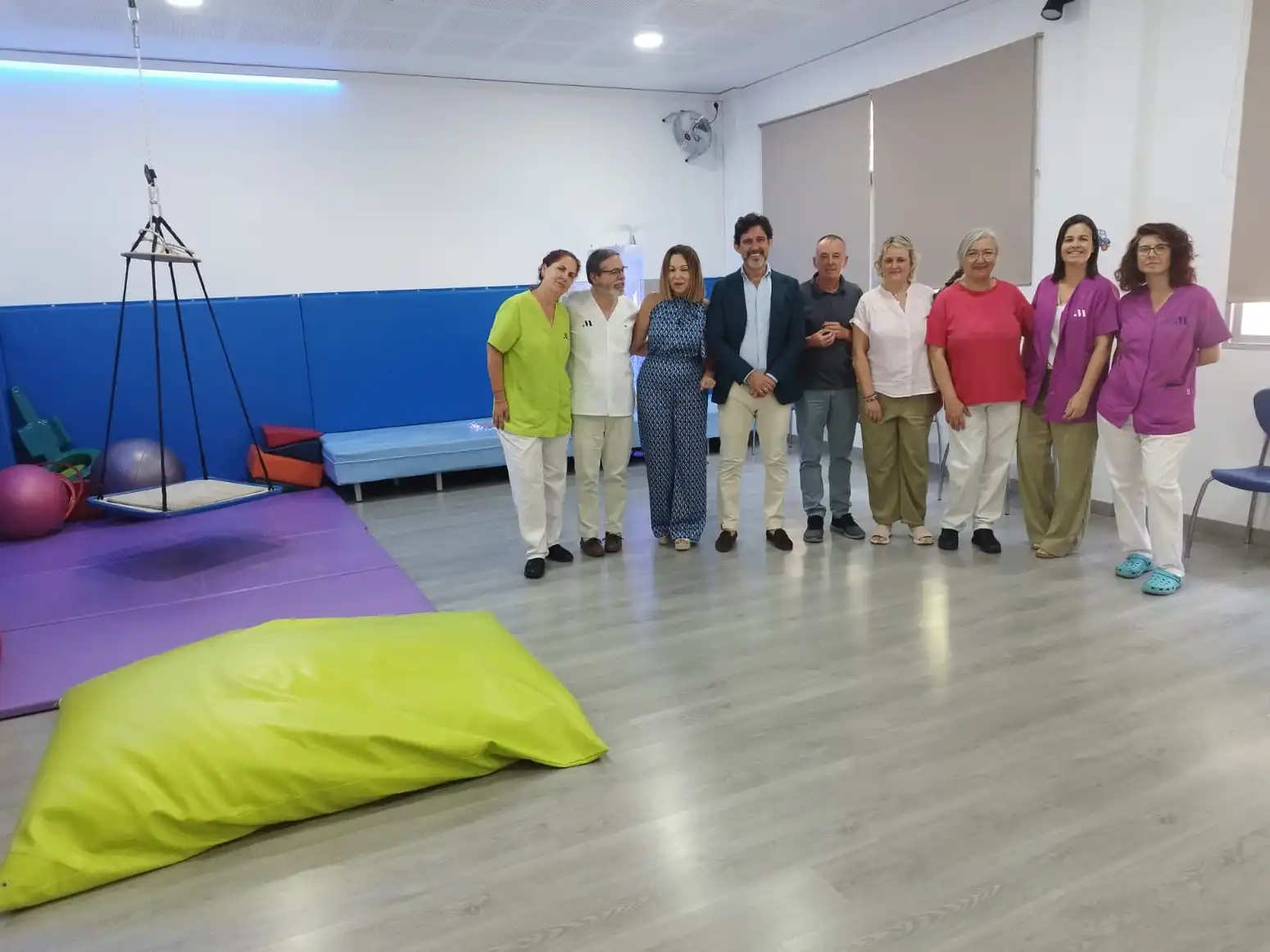 La Diputación renueva la sala multisensorial del centro Virgen de la Esperanza 2 56 - CENTRO DIPUTACIÓN VIRGEN DE LA ESPERANZA