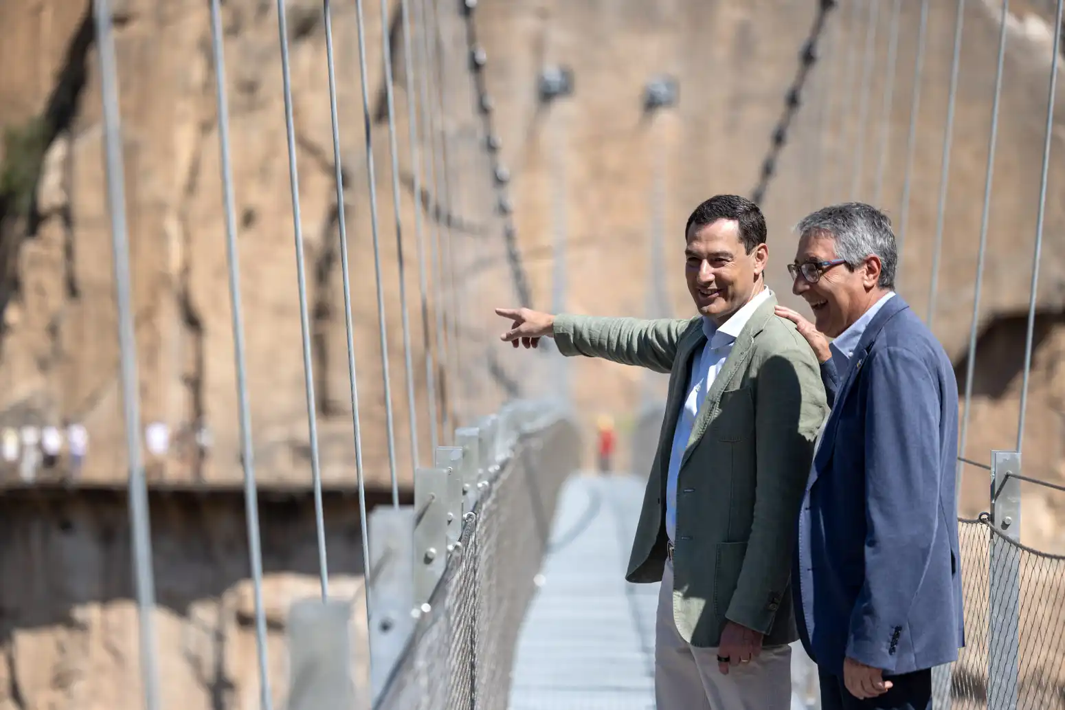 El Caminito del Rey incrementa su espectacularidad con el nuevo puente colgante de 110 metros, el más largo de España 7 64 - PUENTE COLGANTE CAMINITO DEL REY