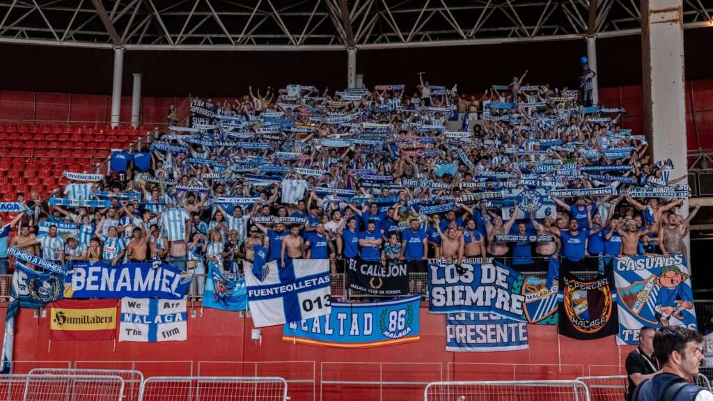 82 - AFICIÓN DEL MÁLAGA CF EN ALMERÍA